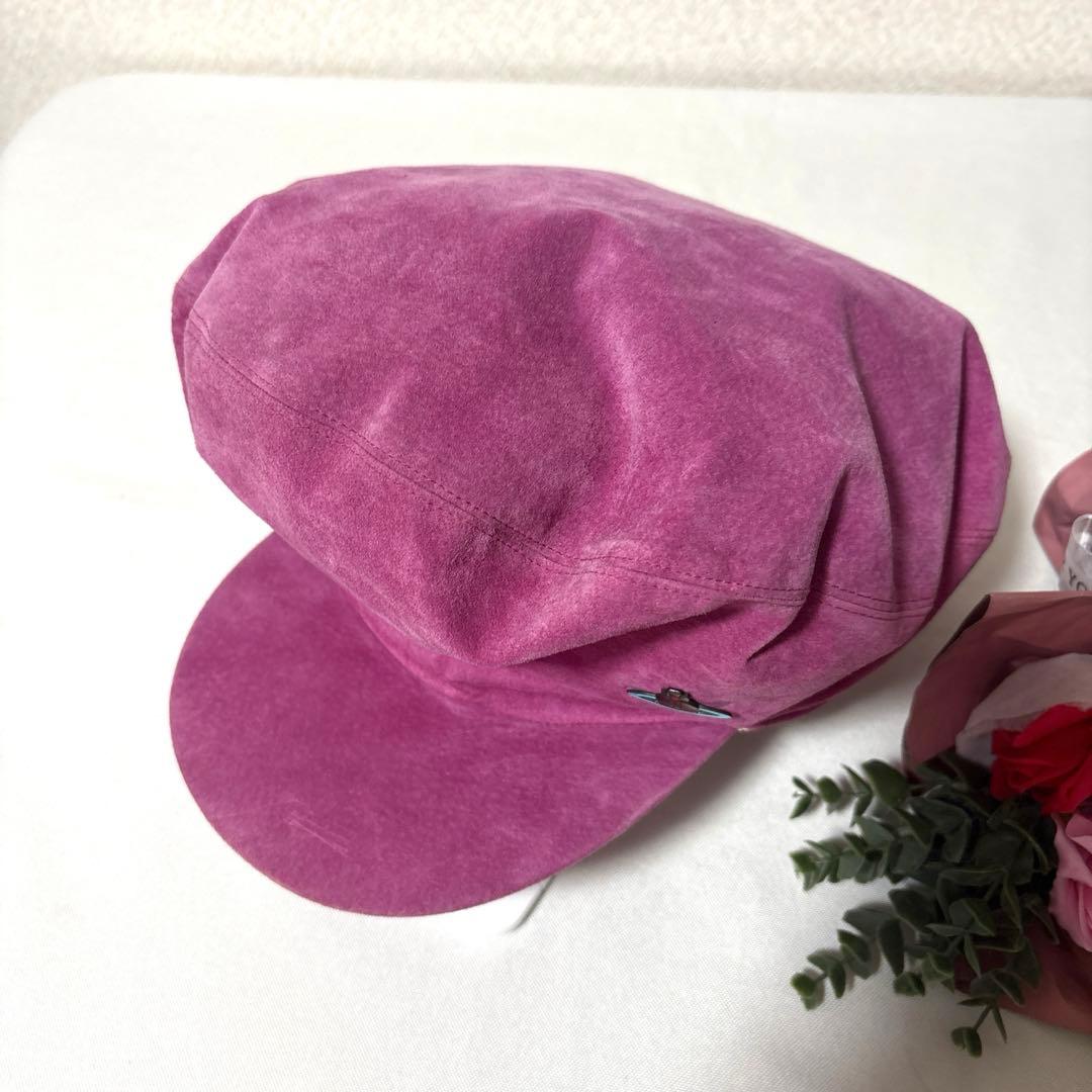 希少　Vivienne Westwood キャスケット スエード オーブ
