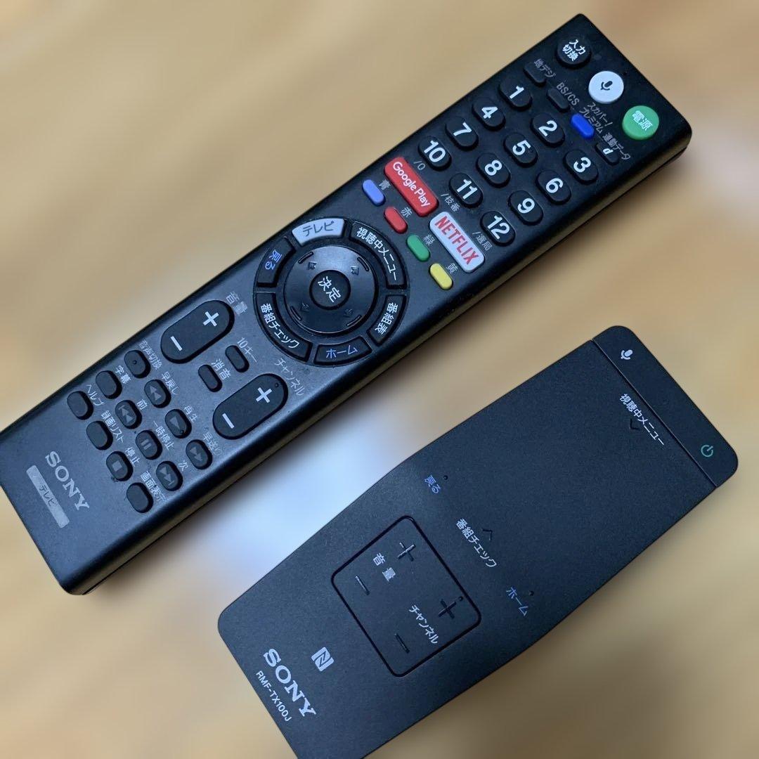 SONY 43型 KJ-43W870C 2016年製　タッチパッドリモコン付