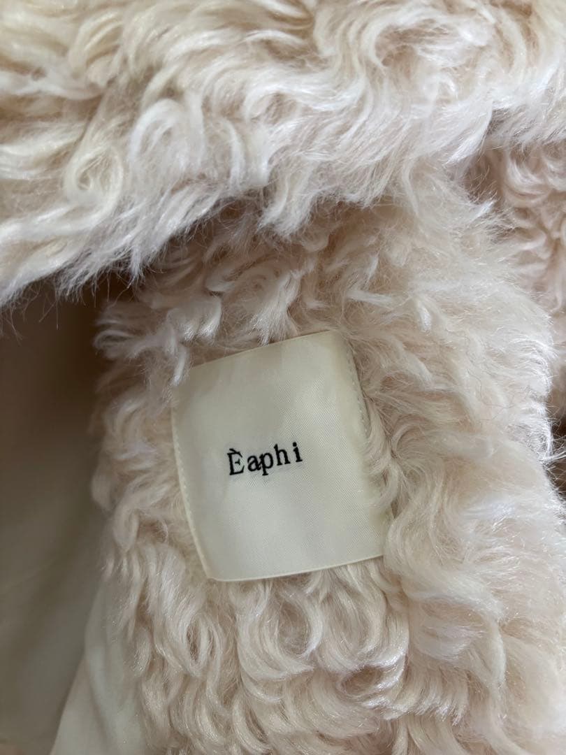 新品タグ付き　EAPHI ASYMMETRY BOA COAT
