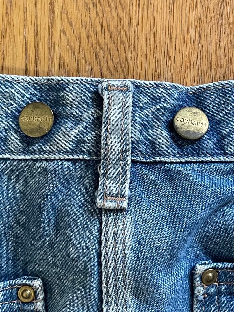 【希少】90‘s Carhartt ダブルニー サイズ 34 ワークパンツ