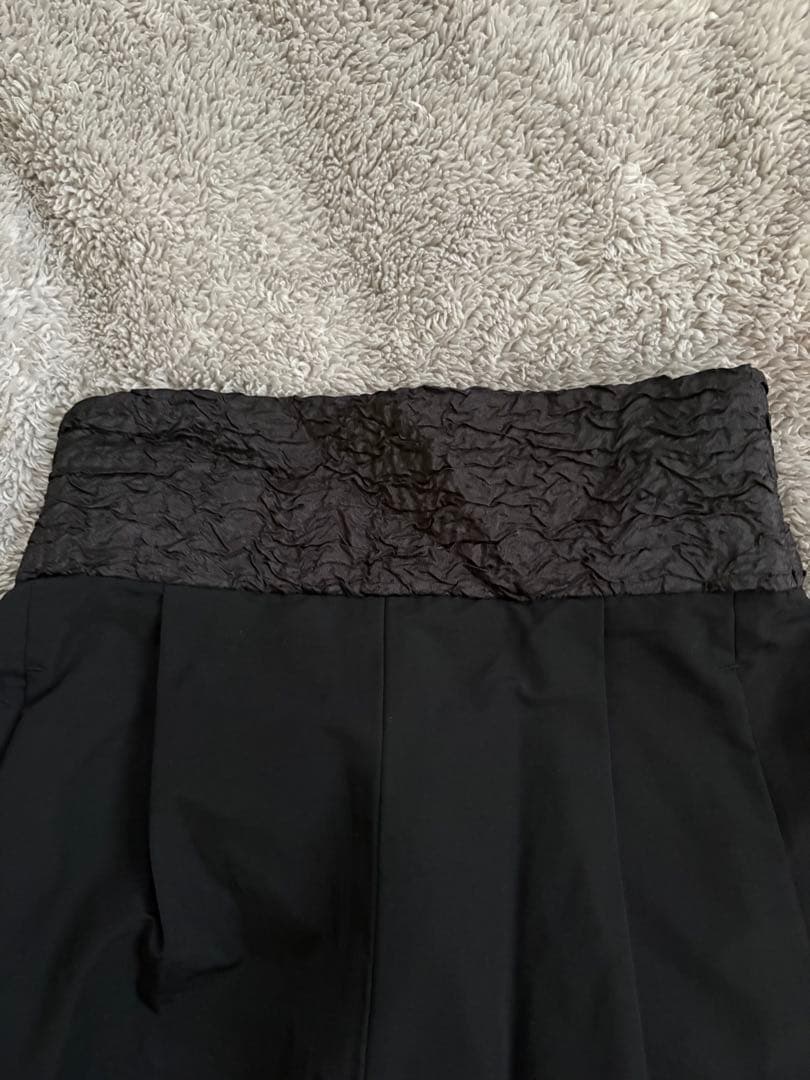 girlish St.cecilia グログランショートパンツ ブラック