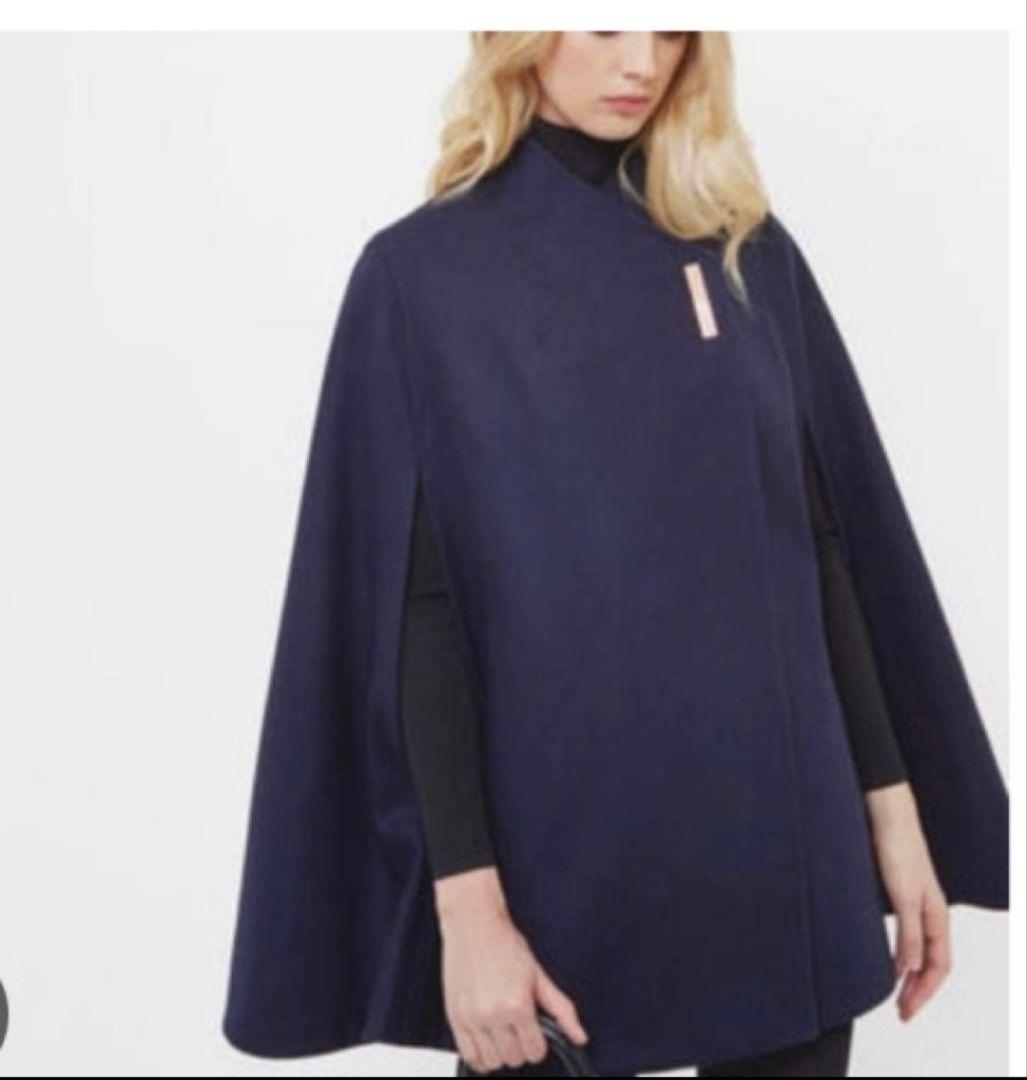 ★★新品タグ付き★★　テッドベイカー　ケープコート　ポンチョL 4万