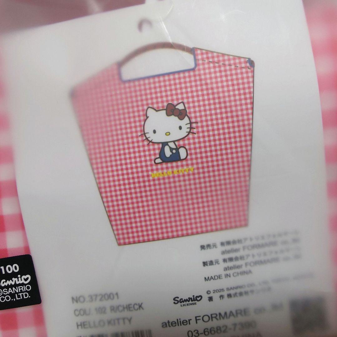 限定☆ キティ×Ball＆Chain コラボバッグ ギンガムチェック