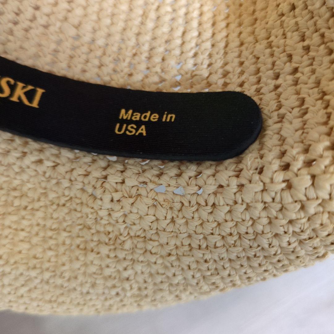 HELEN KAMINSKI ベージュ広つばハット