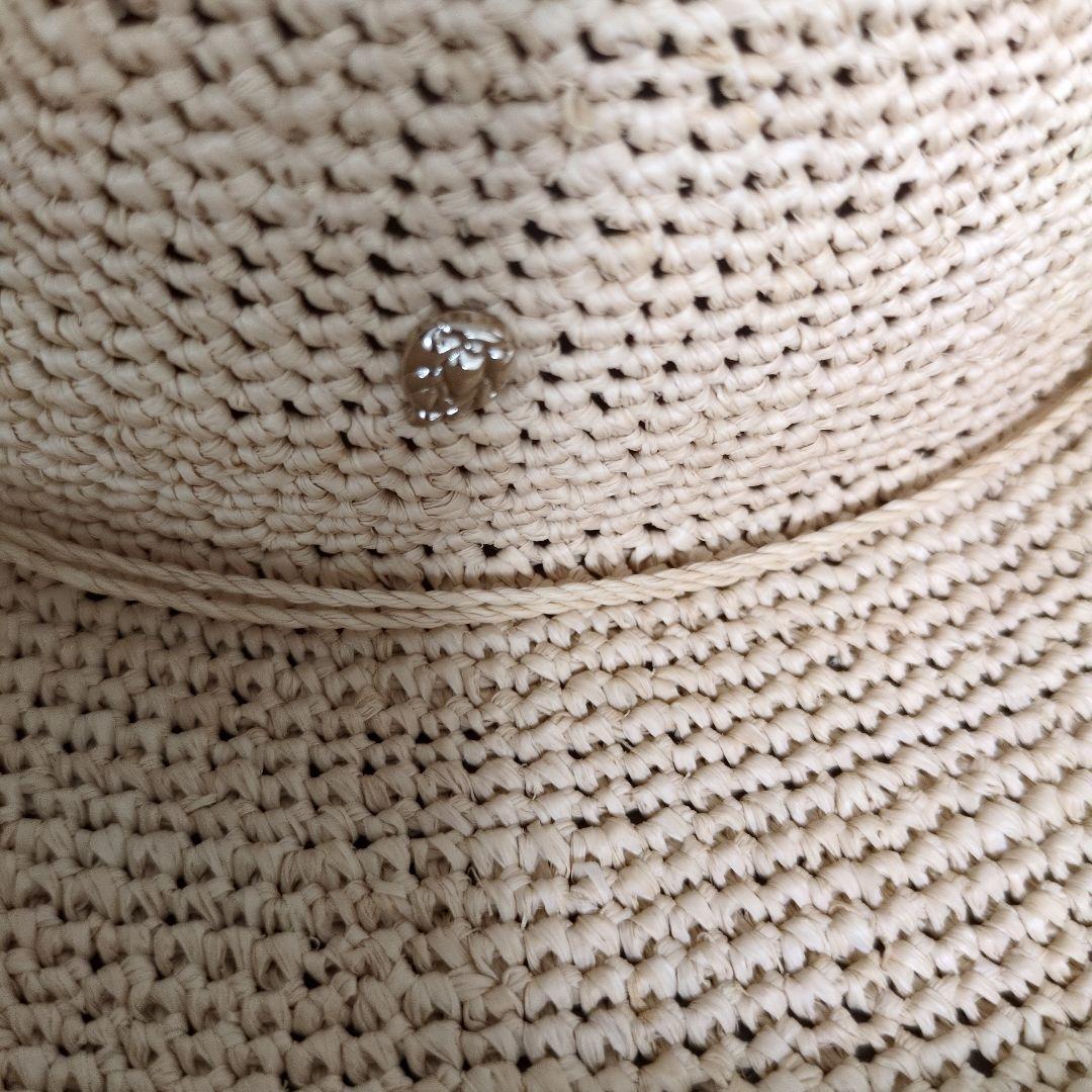 HELEN KAMINSKI ベージュ広つばハット