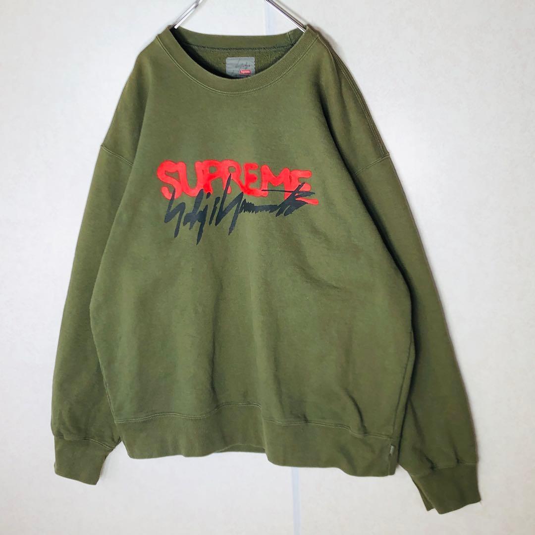 【登坂広臣着用モデル】シュプリーム ヨウジヤマモト コラボ ビッグロゴ XL 緑