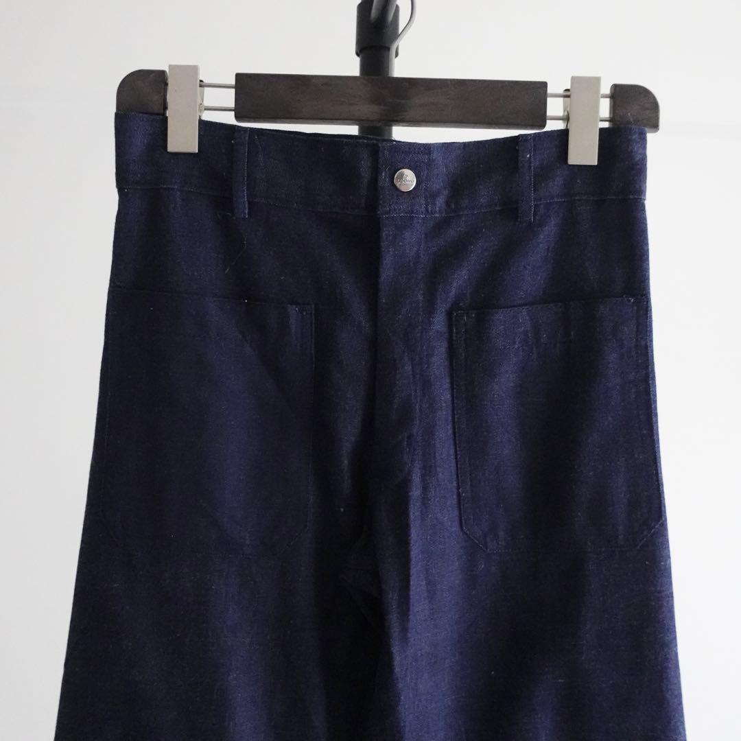 1970s USNavy Seafarer デニムセーラーパンツ　巻きパンNOS