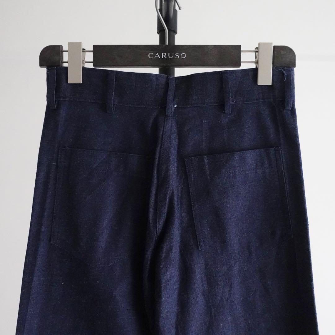 1970s USNavy Seafarer デニムセーラーパンツ　巻きパンNOS