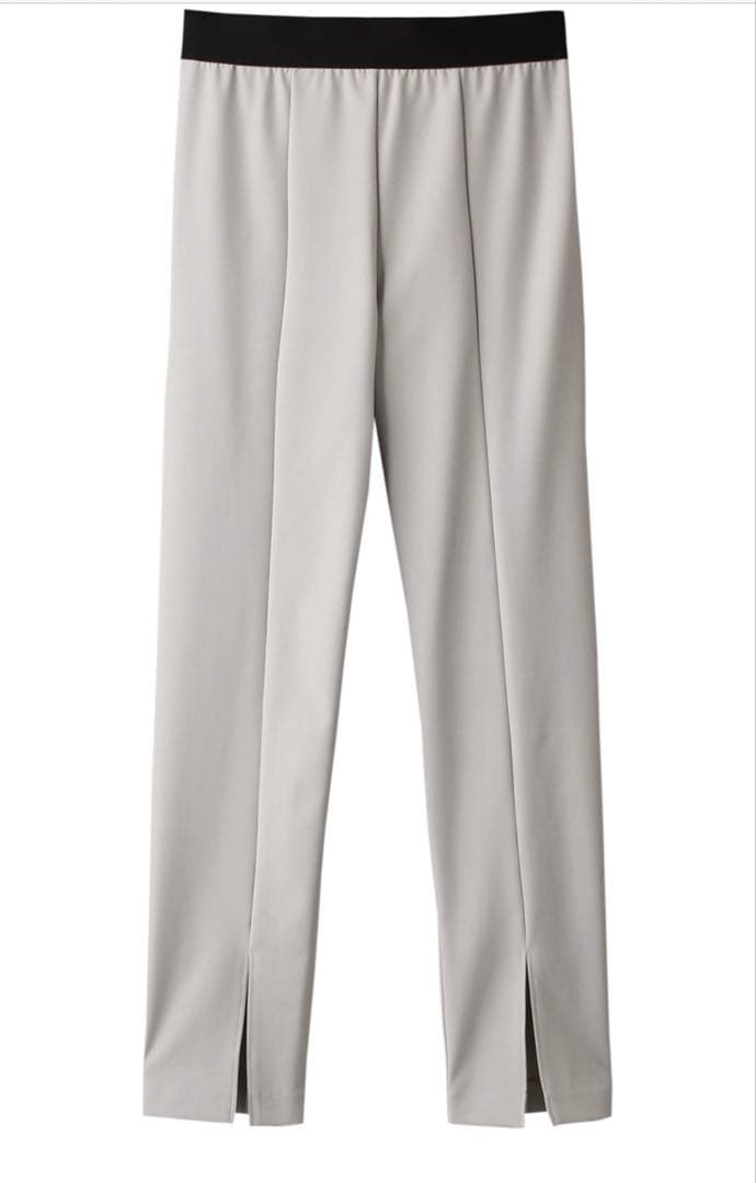 新品 ADORE ナイロン2WAYセンタースリットペンシルパンツ　36