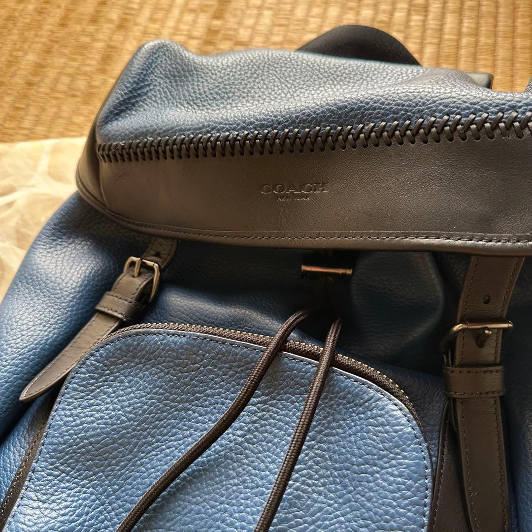 COACH ヘンリー レザー リュック