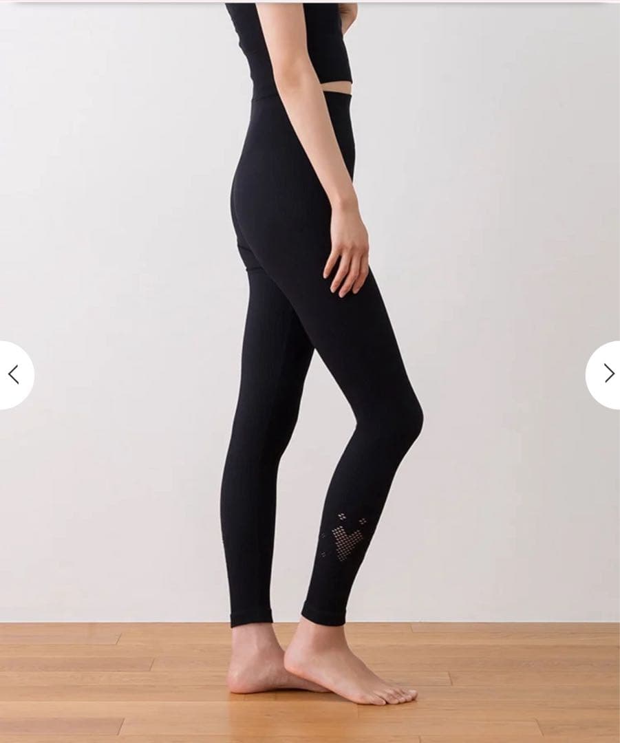 ブラック ヨガウェアセット Sサイズ