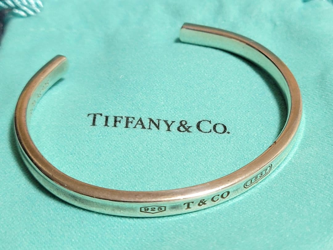 ティファニー　1837　ナローカフバングル　スリム TIFFANY
