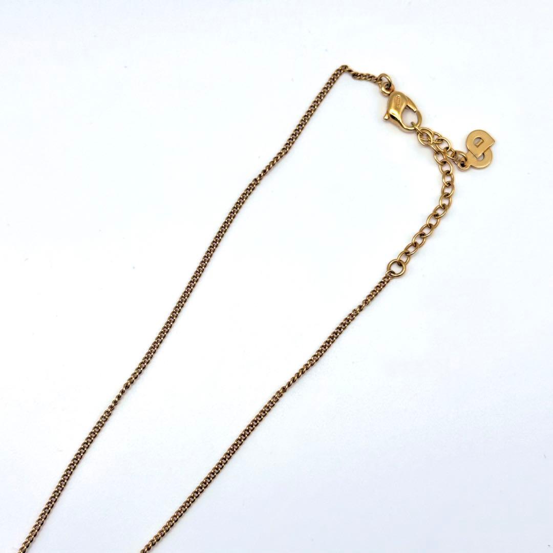 美品✨Christian Dior ディオール CDロゴ ネックレス 刻印あり