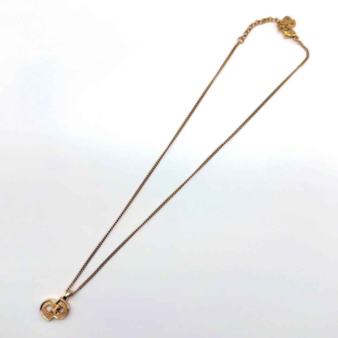 美品✨Christian Dior ディオール CDロゴ ネックレス 刻印あり