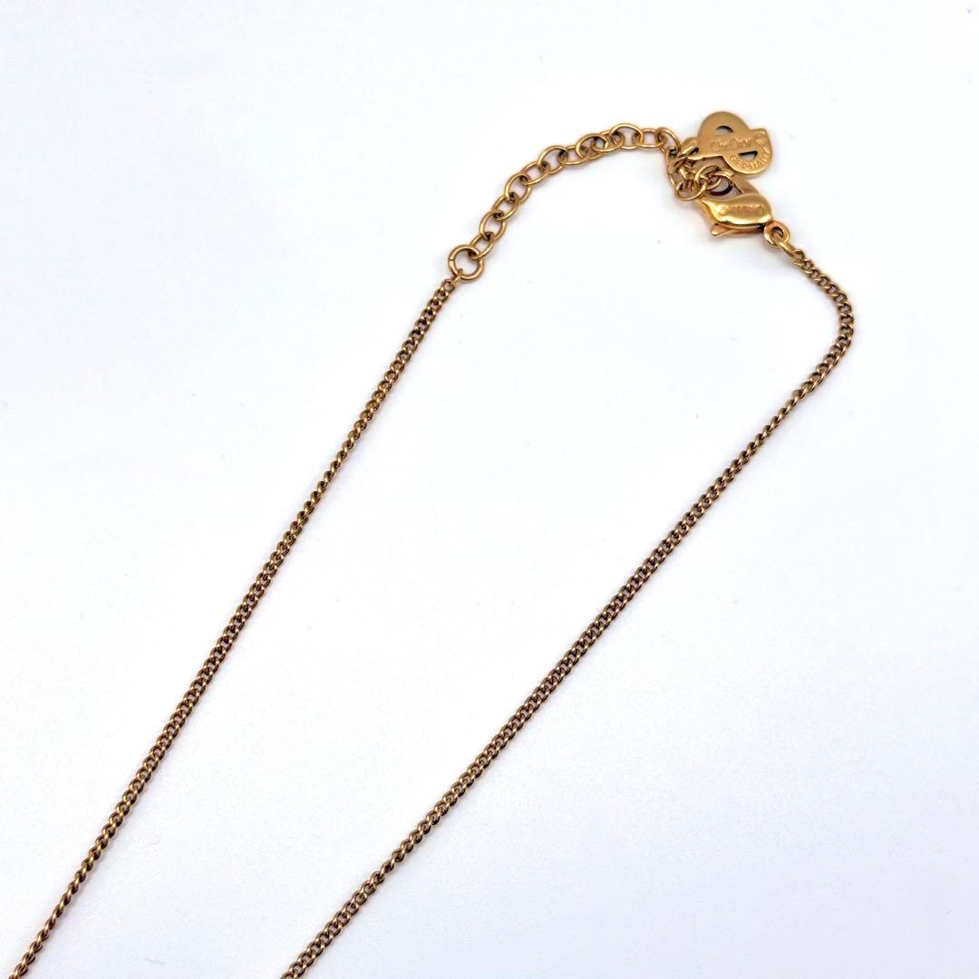 美品✨Christian Dior ディオール CDロゴ ネックレス 刻印あり