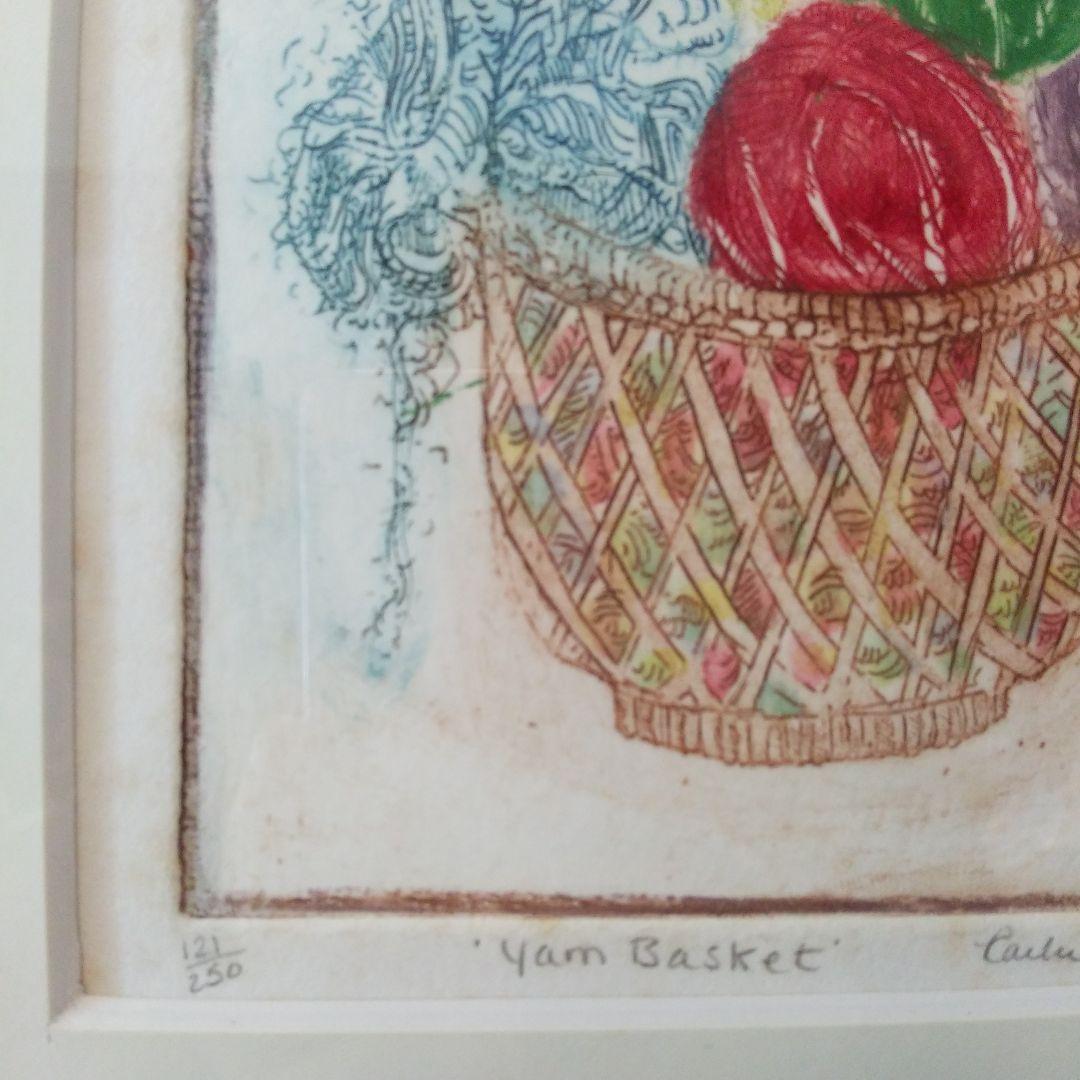 人気作家ジョアン·アイザックと共に制作する娘さんのレイチェルさんの銅版画です。