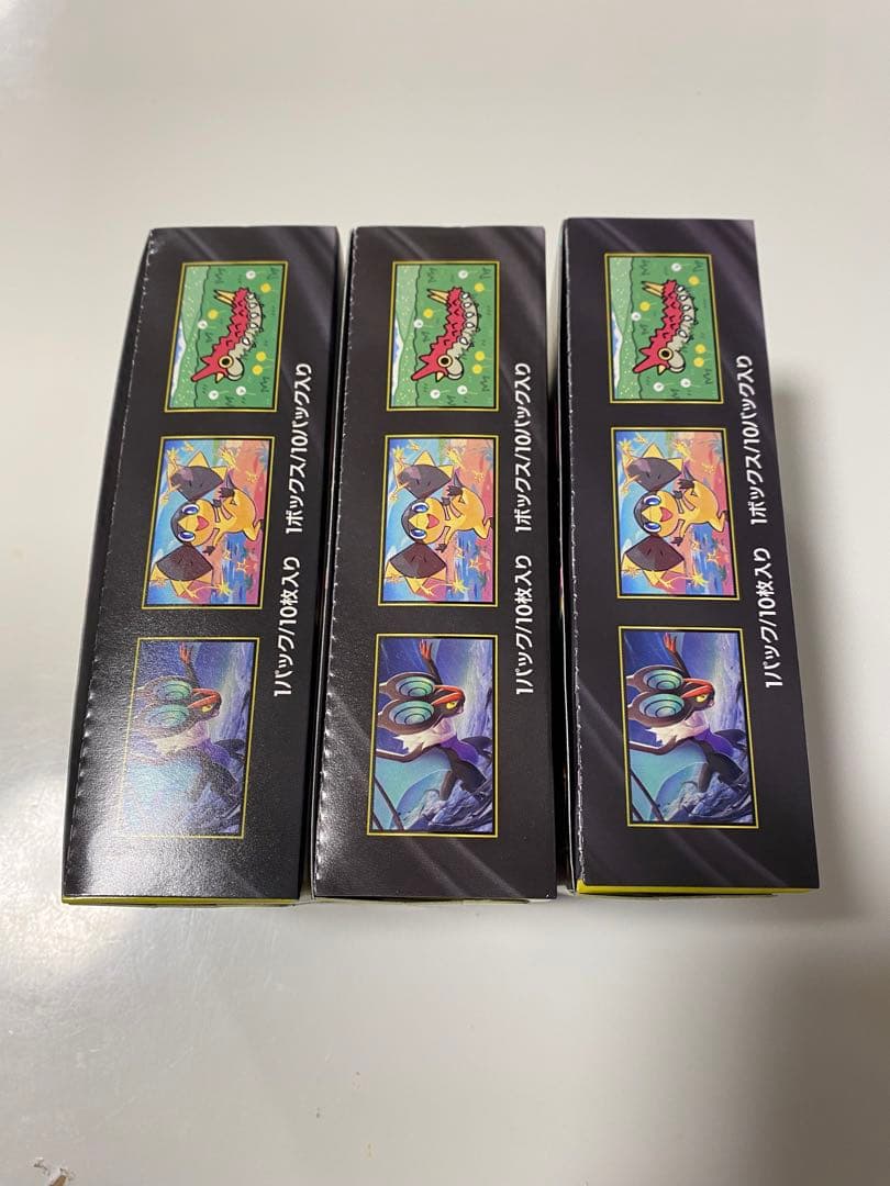 ポケモンカードゲーム MEGA ドリームex 3BOX　シュリンク無し