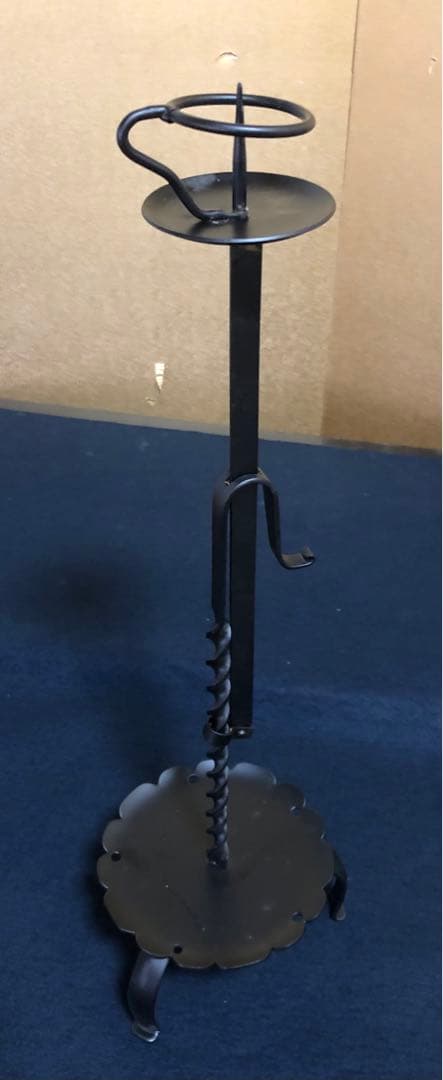 割引❗️《R》茶道具 夜咄 膳燭一対 燭立 燭台 元箱　260120き5