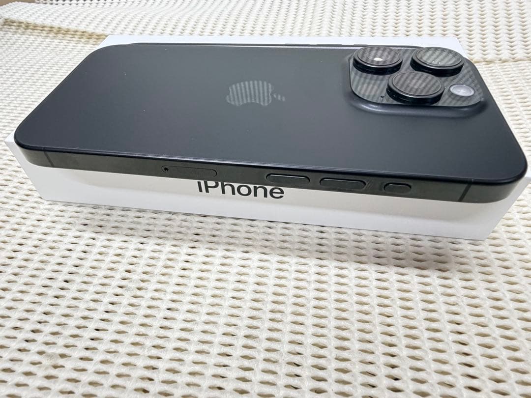 バッテリー残量91％　iPhone 15 Pro 256GB ブラックチタニウム