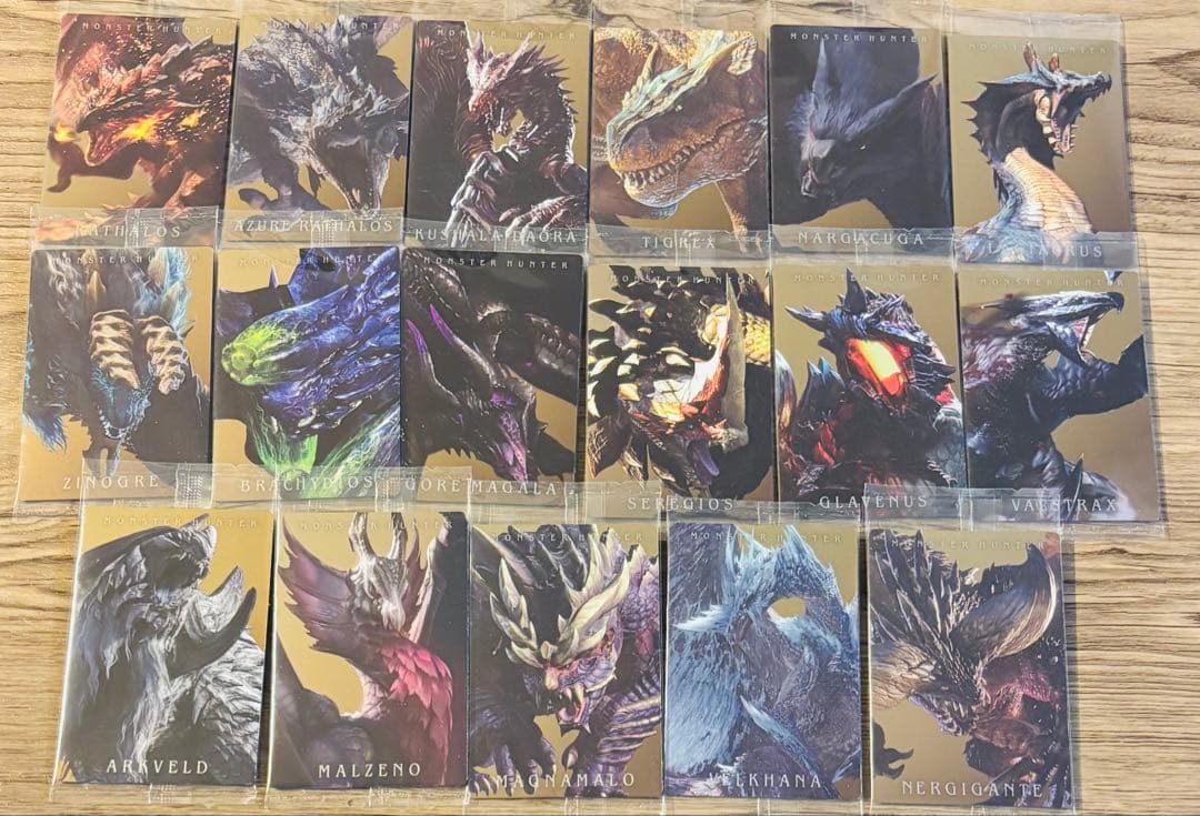 ③ モンスターハンター 20th カードウエハース　36種類　フルコンプリート