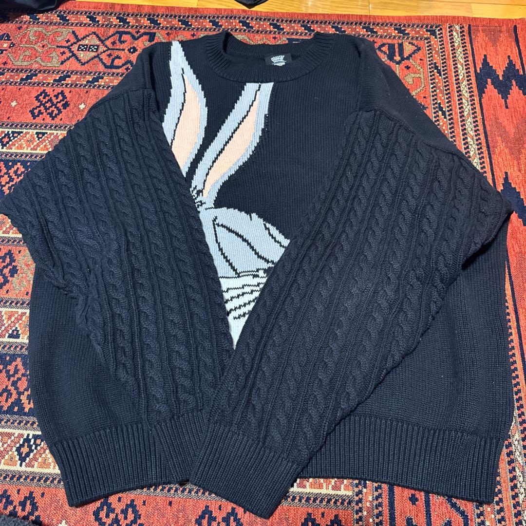 i*m様 【美品】KITH×Looney Tunesニット　ブラック