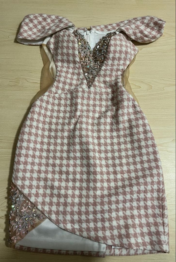 ピンクオフショルダー キャバドレス AngelR