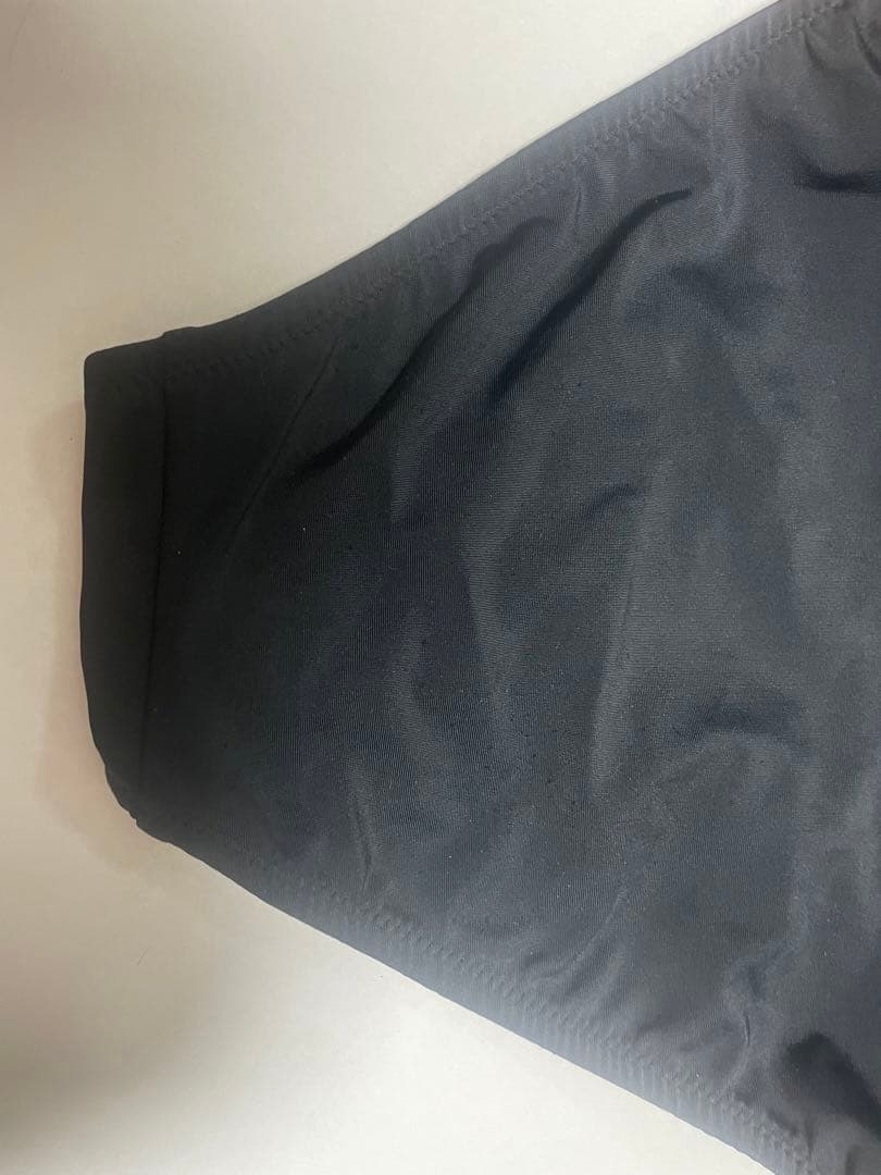 PEAK&PINE バックリボンパフスリーブワンピ見えビキニ