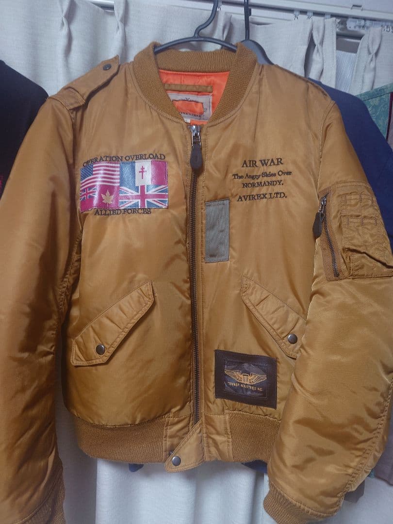 【希少】AVIREX フライトジャケット ノルマンディー上陸作戦 MA-2