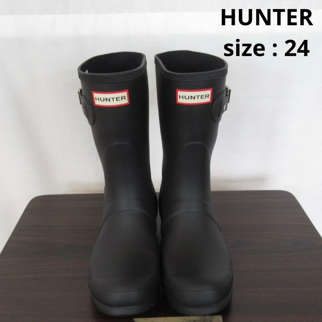 専用 HUNTER Rain boots black shoes 38
