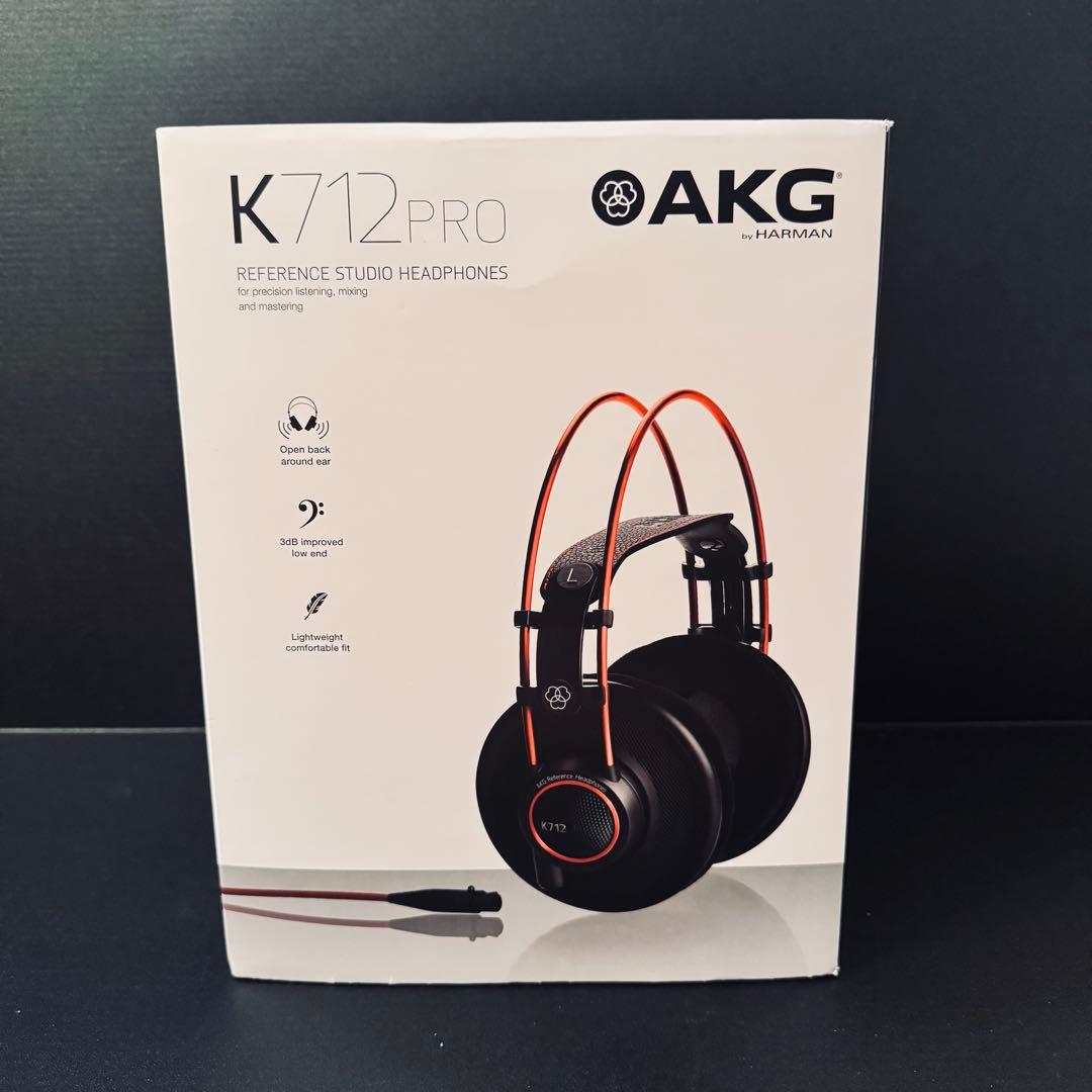 【極美品】AKG K712PRO リファレンスヘッドホン