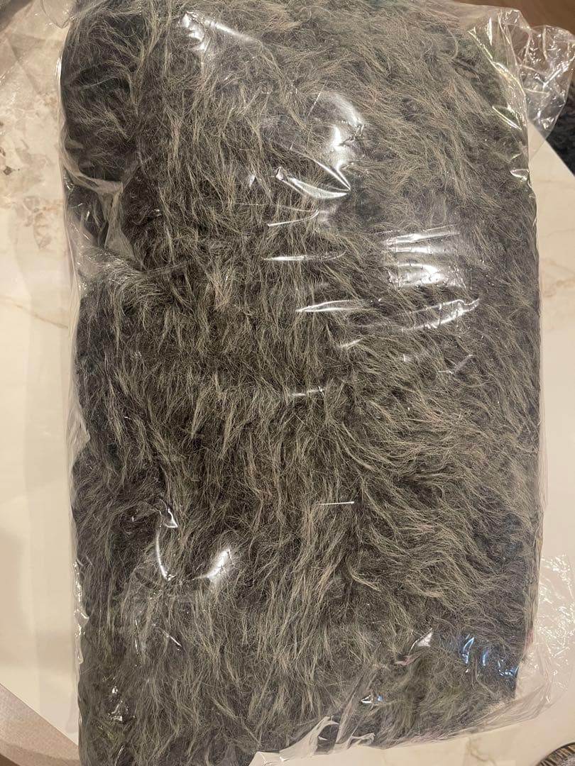 新品 ミックスシープファースタンドブルゾン ESICA アウター チャコール