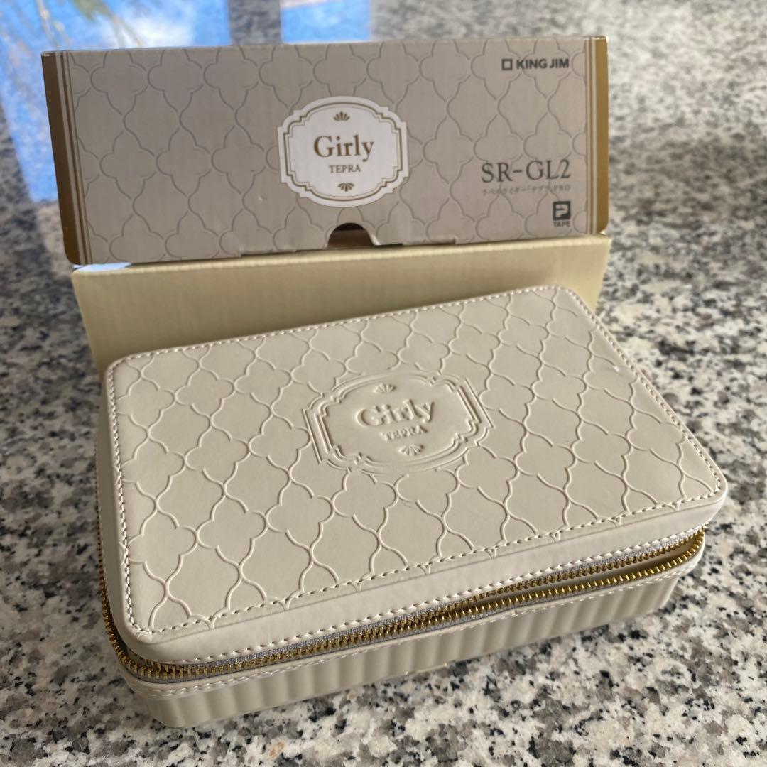 ラベルライター テプラ PRO クリーム SR-GL2 ガーリーテプラ　未使用品