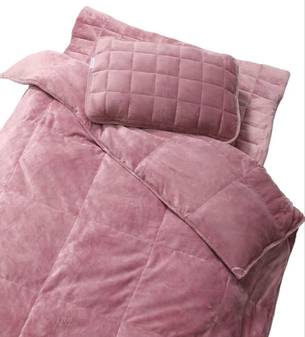 Tential 冬用寝具3点セット (掛け布団 / 敷きパッド / 枕カバー)