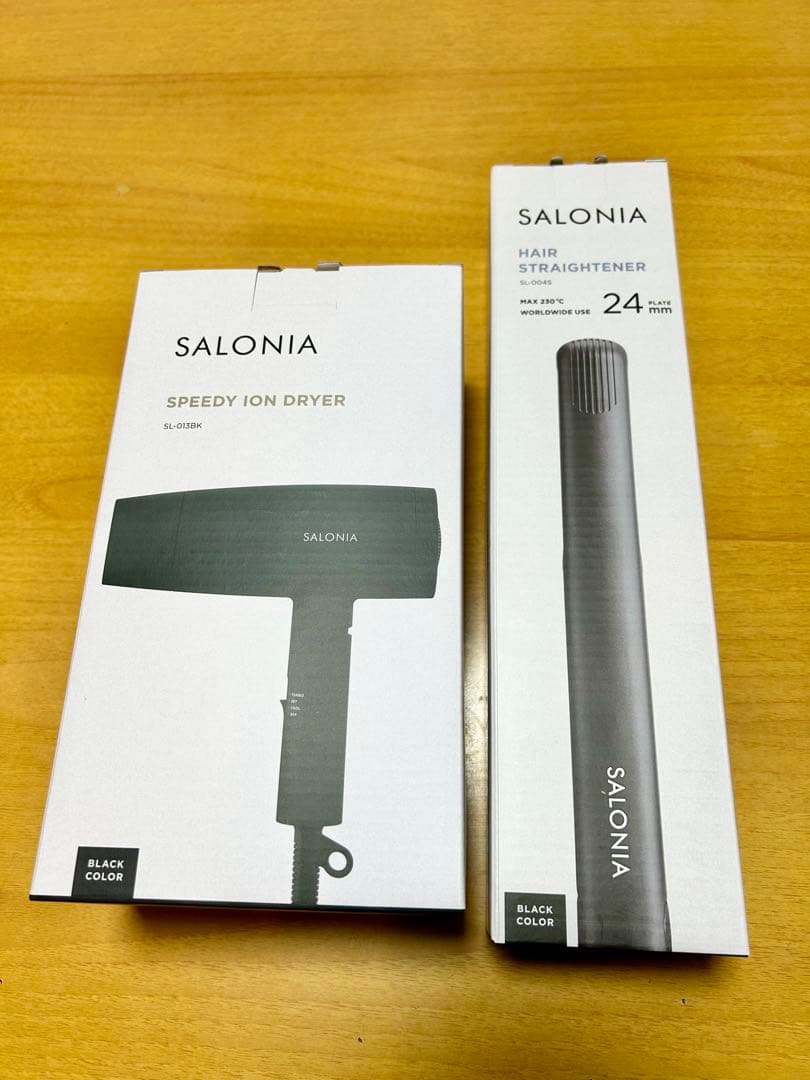 サロニア　ドライヤー　ストレートアイロン　スターターセット　新品未使用