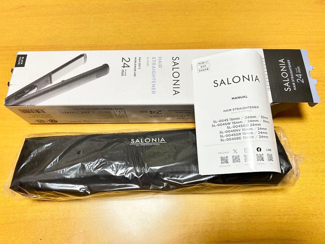 サロニア　ドライヤー　ストレートアイロン　スターターセット　新品未使用