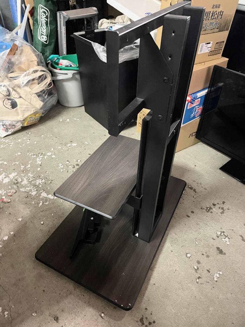 ハヤミ工産 テレビスタンド 自立型 55V型まで対応 キャスター付 KF-950