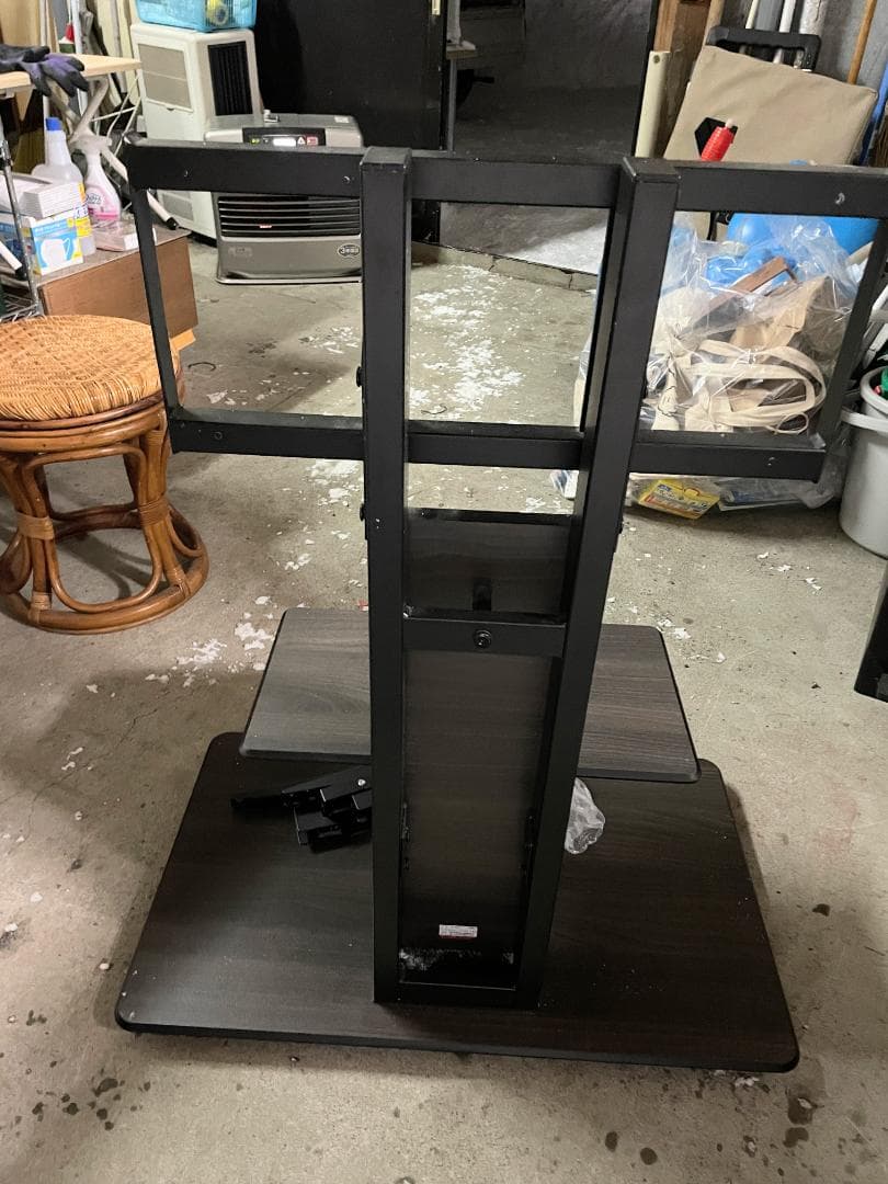 ハヤミ工産 テレビスタンド 自立型 55V型まで対応 キャスター付 KF-950