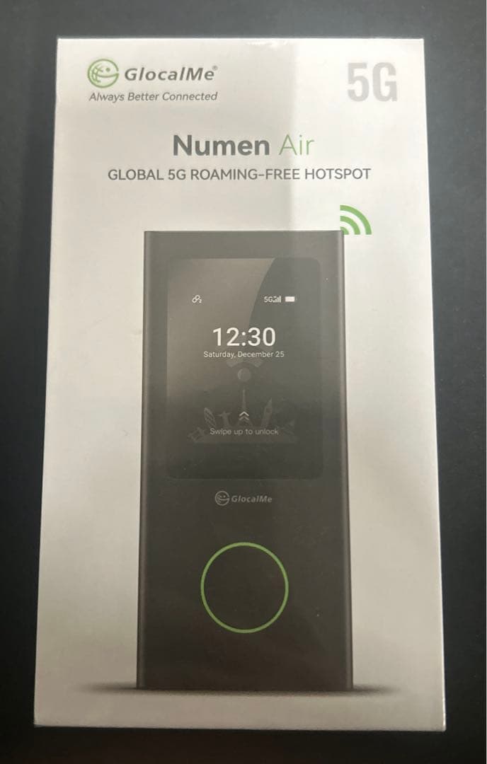 新品　GlocalMe Numen Air U50 (日本50ギガ/30日間)