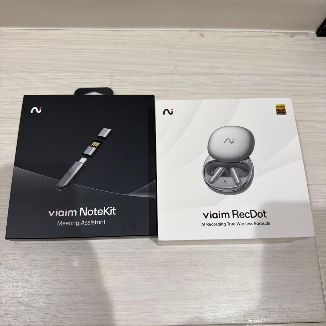 viaim NoteKit & RecDot ワイヤレスイヤホン