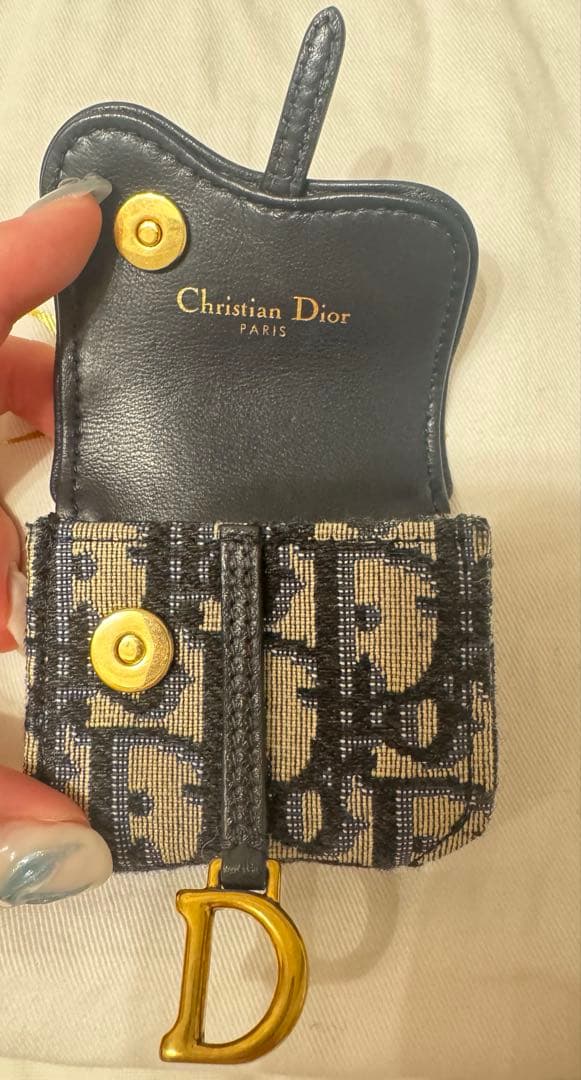 Dior イヤホンケース オブリーク柄