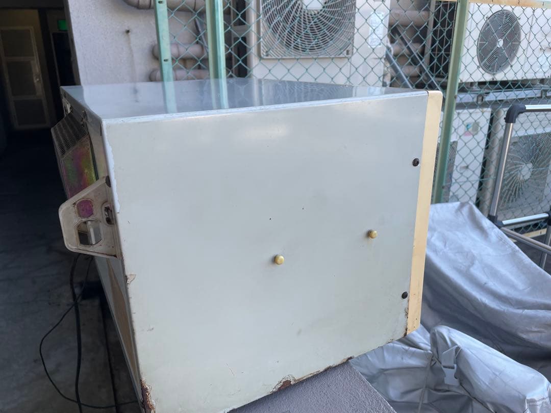 80年代National NE-5510 電子レンジ グリーン/ベージュ