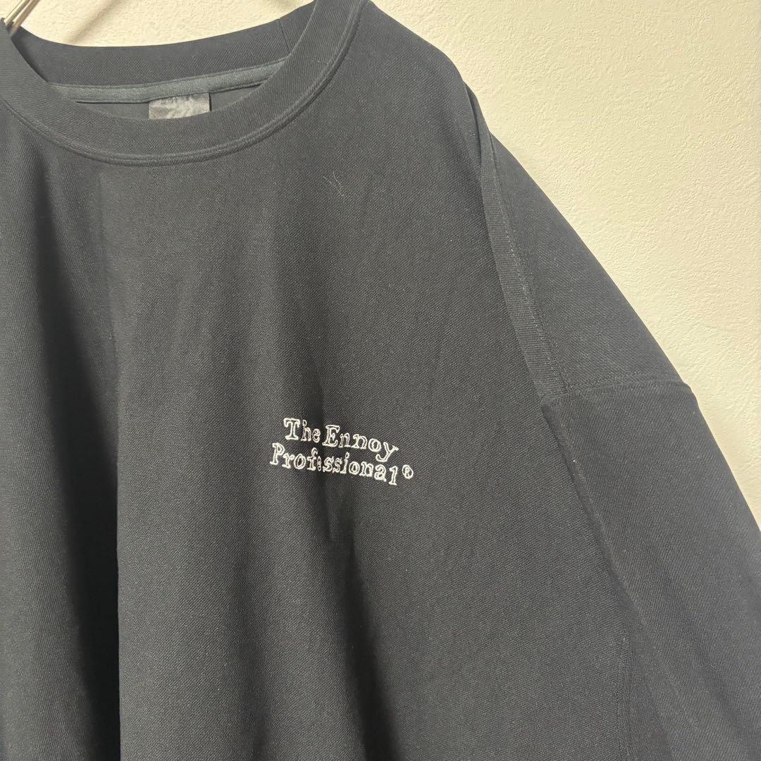 人気✨ダイワピュア39×エンノイ　セットアップ　スウェット　トレーナー　XL 黒