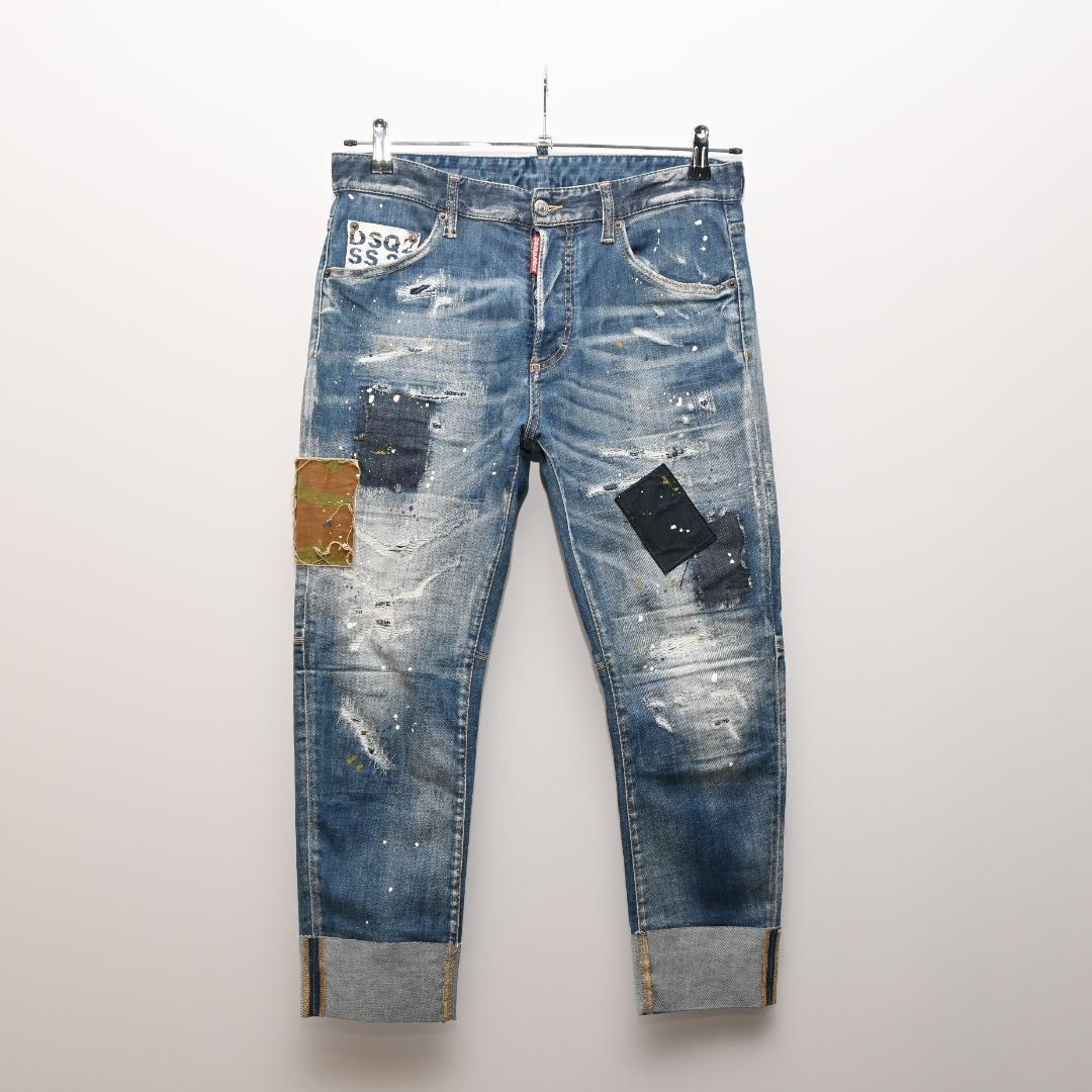 ト*ラ様 DSQUARED2 Sailor Jean リペア加工 デニムパンツ