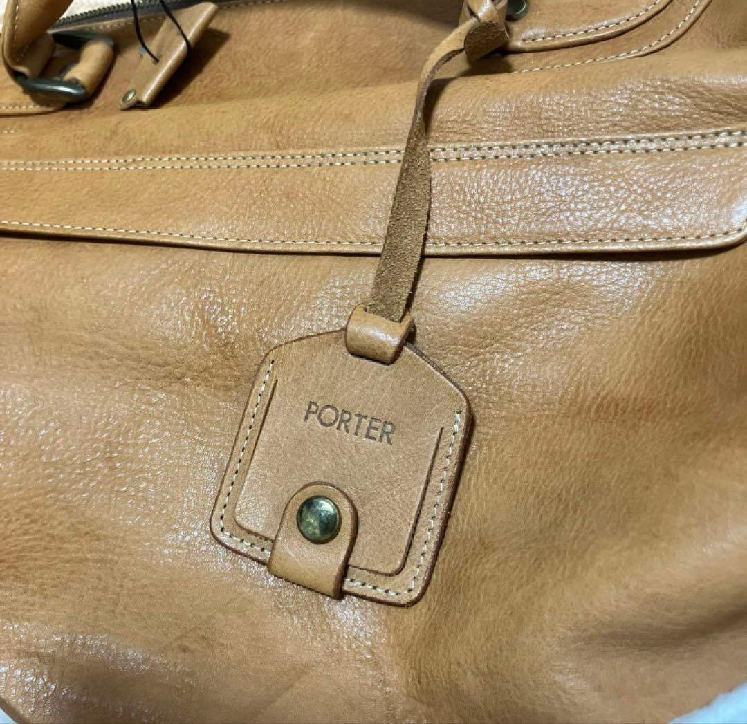 非売品　PORTER レザー ボストンバッグ ショルダー　2way　コラボ商品