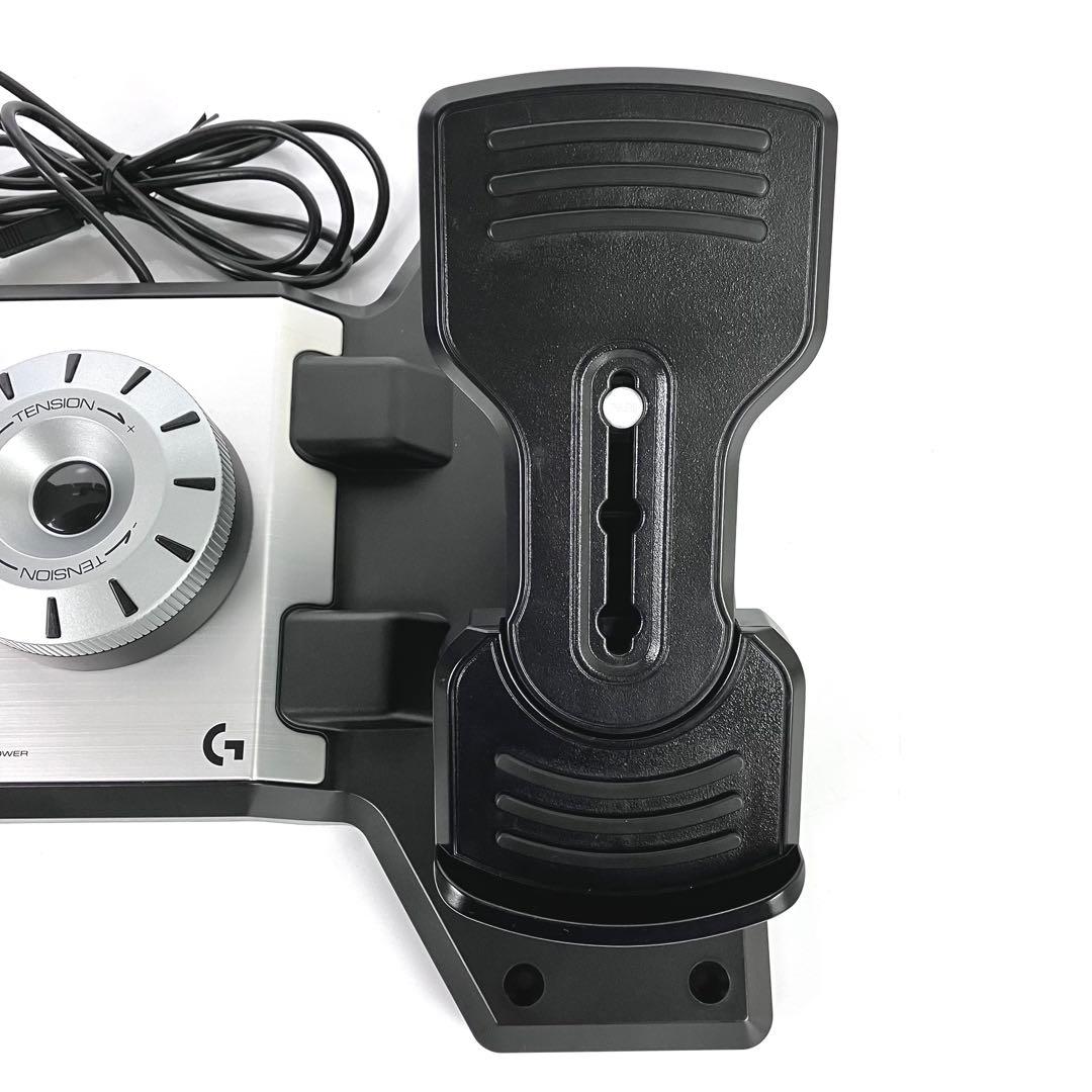 美品　ロジクール　Flight Rudder Pedals　フライトラダーペダル