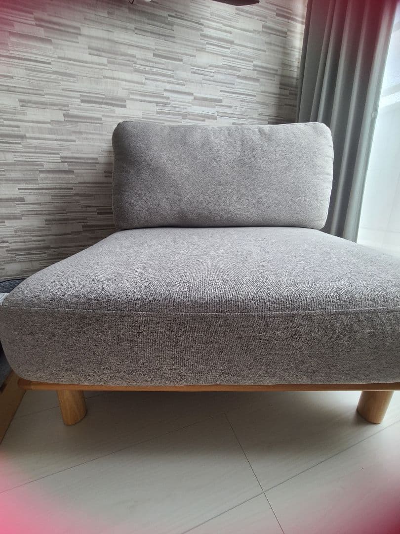 Ricordo木製ソファー リコルドファブリックローソファー