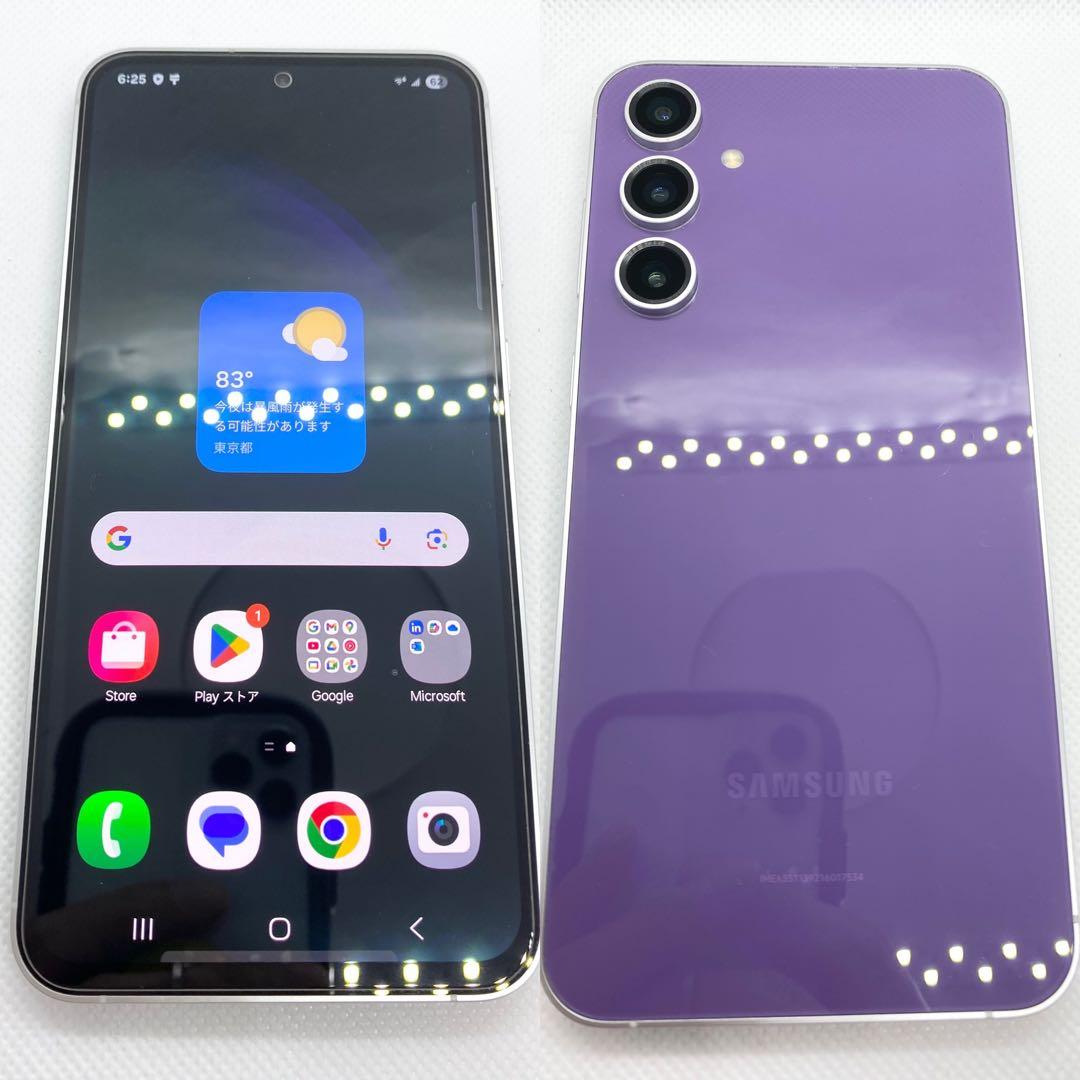 US版 Galaxy S23 FE 128GB パープル　Samsung