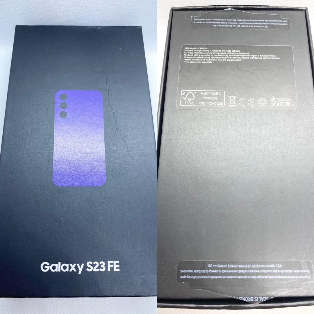 US版 Galaxy S23 FE 128GB パープル　Samsung