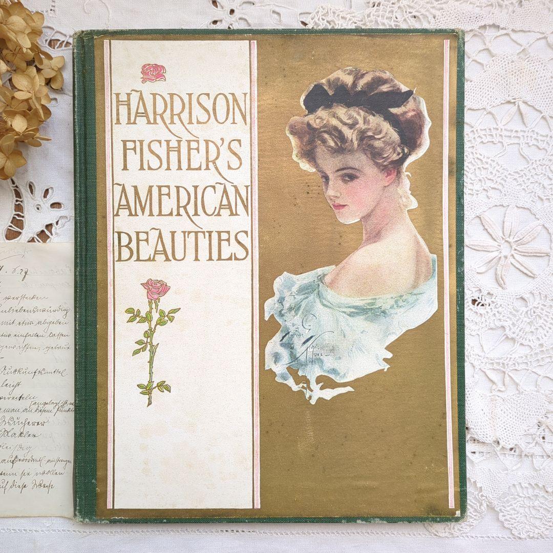 稀少1909年アンティーク 画集 洋書 絵本 児童書 ヴィクトリアン ヴンテージ