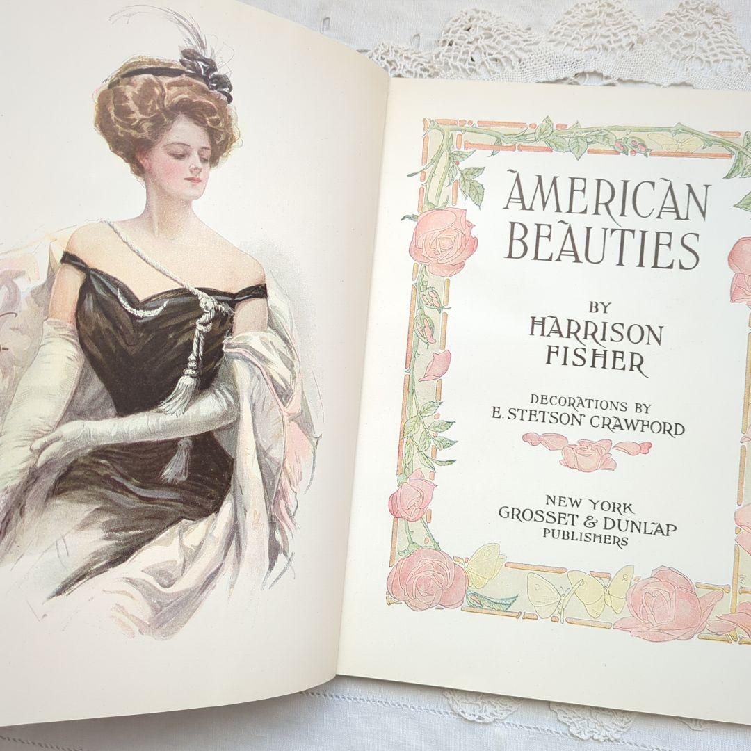 稀少1909年アンティーク 画集 洋書 絵本 児童書 ヴィクトリアン ヴンテージ